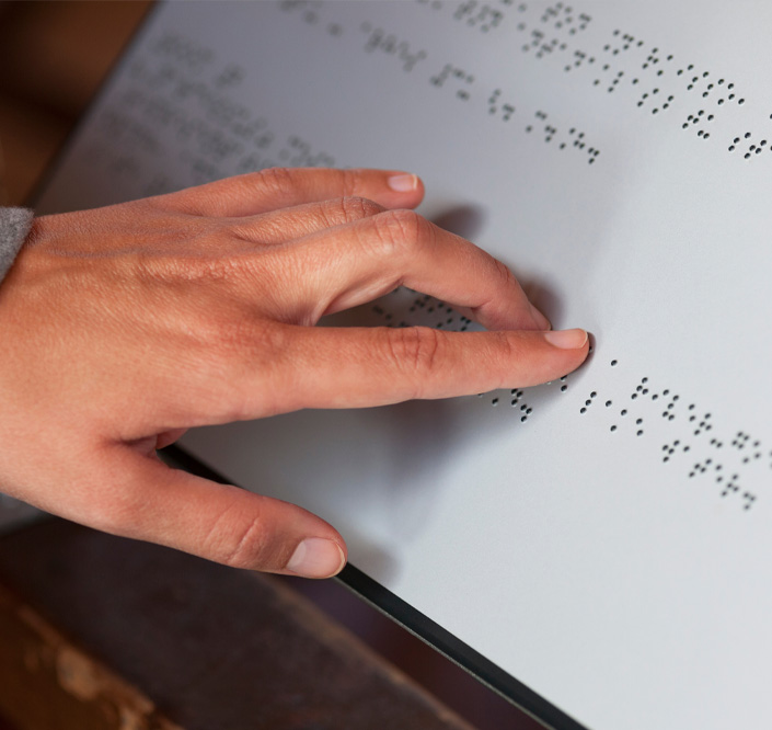 Imprimante Braille VP ROGUE, textes et graphiques en Braille