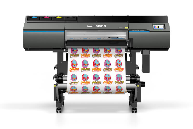 Decal printing store machine