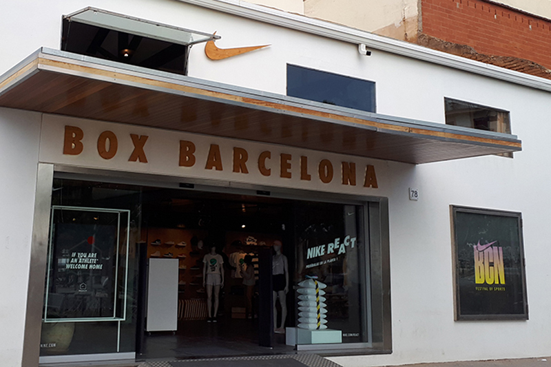 Box store barcelona nike