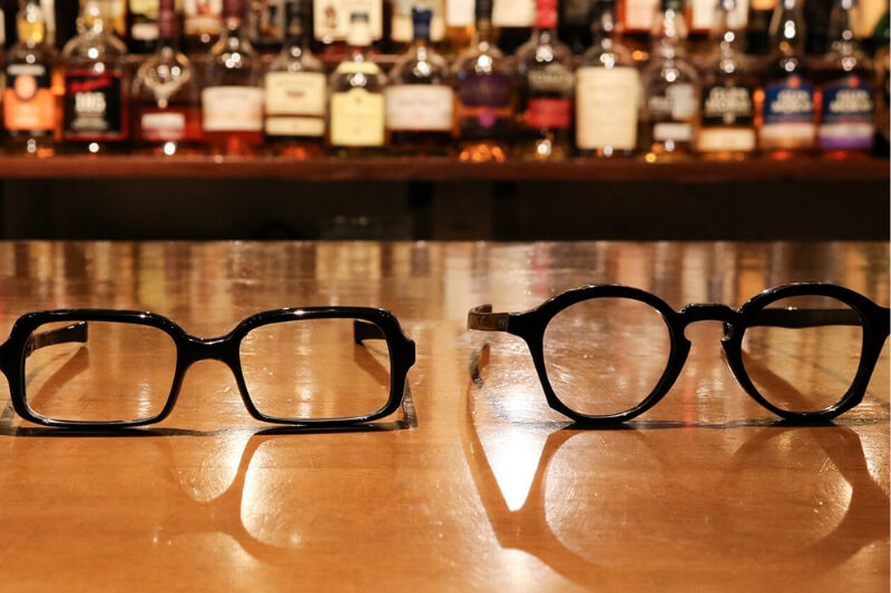 Bespoke store glasses frames