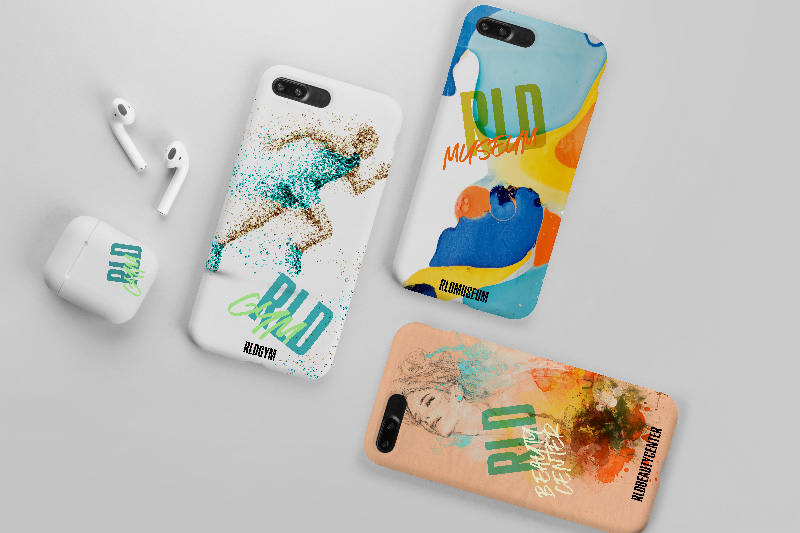 Phone cases with customised designs